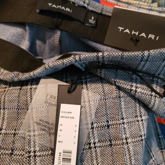 NEW! Tahari Glen Plaid Jegging Easy Pull On - S - Picture 4 of 5